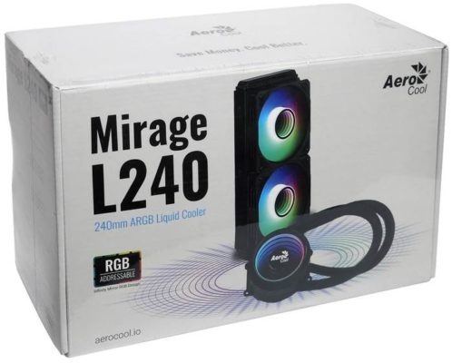 AeroCool Mirage L240 белый / ARGB