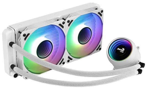 AeroCool Mirage L240 белый / ARGB