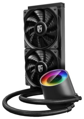 GamerStorm Castle 240 V2 черный / RGB